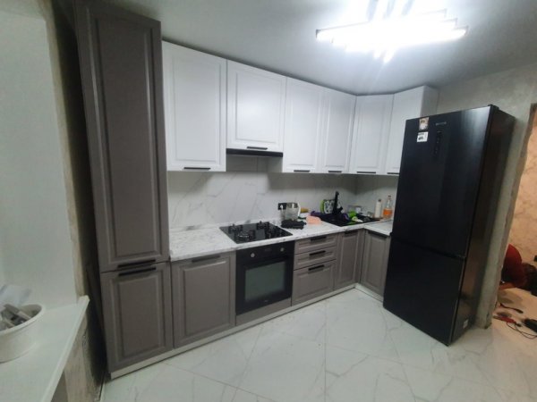 Модульная кухня Ницца Royal с фасадами из МДФ, покрытыми матовой эмалью - фото
